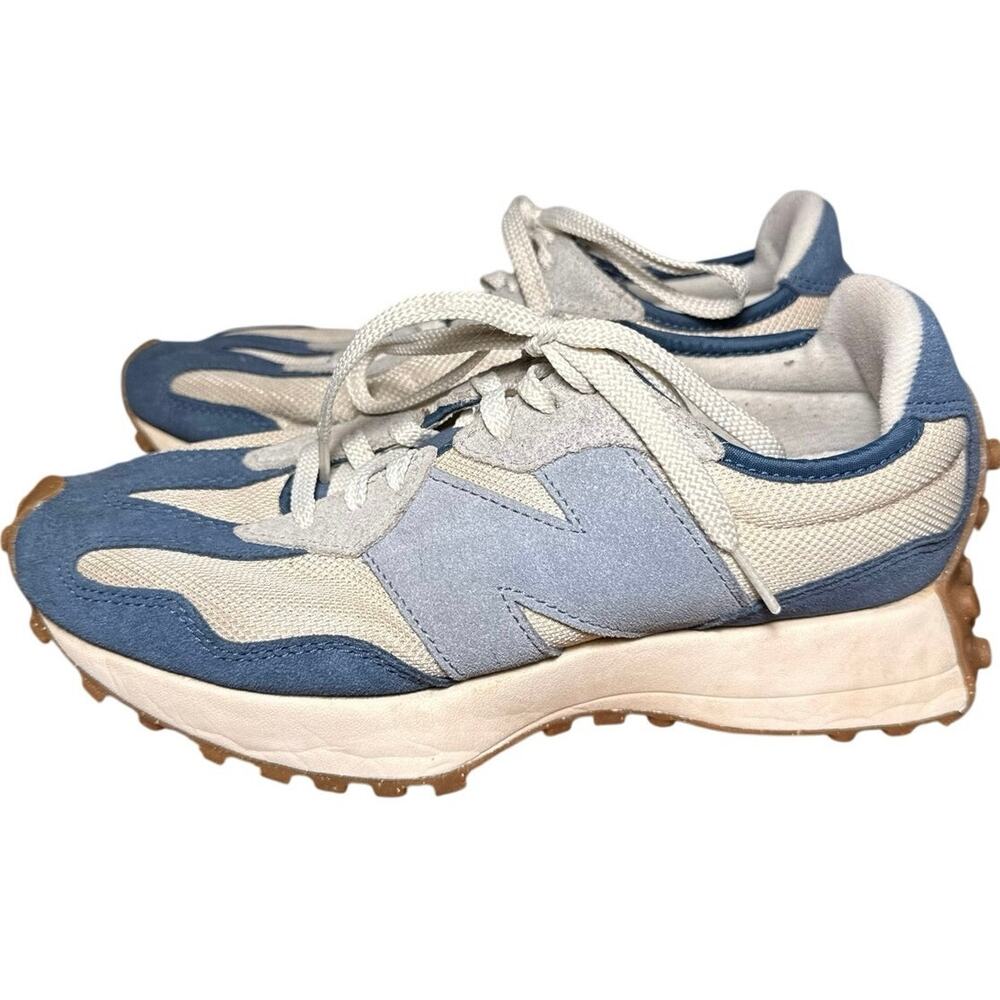 New Balance 327 Vintage Indigo Arctic Grey Shoes MS327RD Men 6 Women 7.5